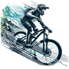 MTB Mountain Biking Downhill Gift