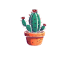 Funny Succulent Cactus