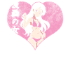 Mange Anime Mädchen im Bikini