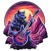 Hard-rock wolf