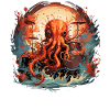Funny Octupus, Drummer, Musician, Drummer