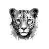 Cheetah Head Portrait Animal