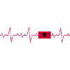 Albania Heartbeat ECG