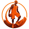 Flaming Basket Artist - Basketball