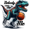 Basketball T-Rex Geschenk
