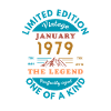 Januar 1979 Jubiläum Limitierte Auflage