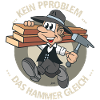 Lustiger Comic Zimmermann