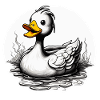 Gummiente / Badeente / Wasser / Badewanne