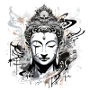 Buddha Graffiti