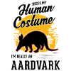 Erdferkel Human Costume Halloween Aardvark