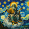 Dieu dans un Van Gogh
