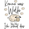Komme was Wolle Ich schaf das - Motivation Schafe