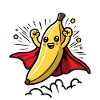 Banana superhero