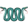 Aztec Two Headed Serpent Snake