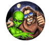 Bigfoot and Alien