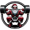 Squats Santa