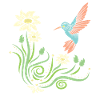 Hummingbird, Flowers, Flower Bird