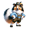 Collie Hund Bayern