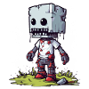 Pixeliger Pixel Zombie
