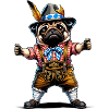 Pug dog Bayern