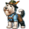Bearded Collie Dog Bayern