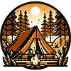 Camping in the forest
