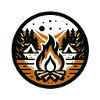 Lagerfeuer im Wald