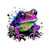 Frosch Bunt