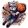 Basketball Cat Dunking Goggles Gift