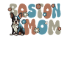 Boston Terrier Groovy Boston Mom
