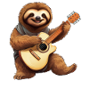 Chill Sloth con Chitarra Acustica -