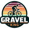 Gravel King Cycling Fanart Design