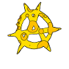 Symbole de l’anarchie en fromage