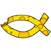 Fish Symbol Cheese