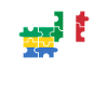 Gabon, Italie, drapeau, Italien, Gabonais