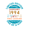 January 1994 Anniversaire Édition Limitée