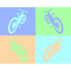 MTB Pop Art pastel