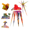 abstract space vehicles