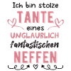 Stolze Tante von Neffe