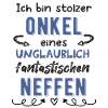 Stolzer Onkel Neffe