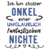 Stolzer Onkel Nichte