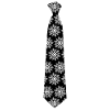 Snowflake Tie with Snowflakes