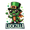 Luckzilla St. Paddy's Day Dragon