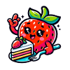 Strawberry Eats Cake