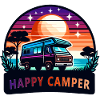 Sunset  Happy Camper Van