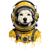 Dog, Astronaut, Space, Space, Technology