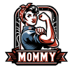 Maman musclée Simple