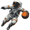 Basketball Astronaut