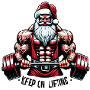 Keep on Lifting Santa Style