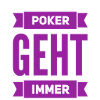 ich stehe auf Poker